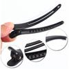Baluue 12pcs Quality Plastic Hairpin Edge Clip Hair Clips for Girls Women Elastic Hair for Curly view 4