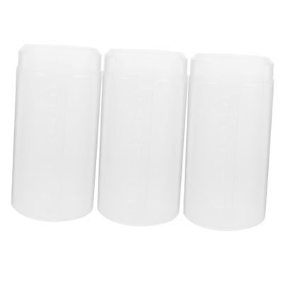 CAXUSD 3pcs Adjustable Travel Makeup Brush Holders Retractable Plastic Organizers with Dual Sections for Brushes Eyeliners and Lipsticks Compact Design for Home and Travel