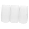CAXUSD 3pcs Adjustable Travel Makeup Brush Holders Retractable Plastic Organizers with Dual Sections for Brushes Eyeliners and Lipsticks Compact Design for Home and Travel view 1