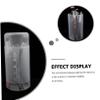 CAXUSD 3pcs Adjustable Travel Makeup Brush Holders Retractable Plastic Organizers with Dual Sections for Brushes Eyeliners and Lipsticks Compact Design for Home and Travel view 2