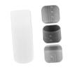 CAXUSD 3pcs Adjustable Travel Makeup Brush Holders Retractable Plastic Organizers with Dual Sections for Brushes Eyeliners and Lipsticks Compact Design for Home and Travel view 4