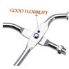 Baluue 1pc Portable Eyelash Curler Stainless Steel Eyelash Clip for Effortless Curling Fits Eye Shapes for Quick Touch-ups Go view 3