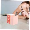 UTHCLO Makeup Case Makeup Box Lock Storage Organizer Box for Bathroom Counter view 3