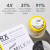 Beekman 1802 Milk Scrub Oat + Goat Milk Exfoliating Face Cleanser (3 fl oz) + Milk RX Advanced Better Aging Cream (1.69 fl oz) - Good for Sensitive Skin - Cruelty Free view 4
