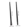 Didiseaon 16pcs Fine Eyeliner Brush Ultra-fine Precision Applicators for Eye Makeup Includes Small Flat and Large Angled Brushes for Beginners and Professionals view 4
