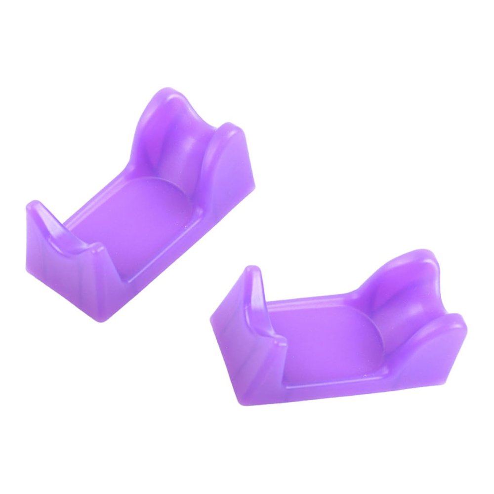 2pcs Nail Art Grinding Handle Rack for Manicure Workstation