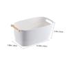 BIUDECO Japanese-style Manicure Soak Bowl for Hand Care Durable Nail Art Tool High-quality Material for Nail Salon Color view 2