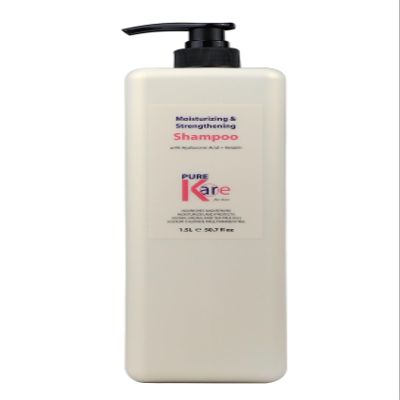 PureKare Moisturizing & Strengthening Shampoo  50.7 fl oz  Keratin, Hyaluronic Acid & Essential Oils  Daily Nourishing Shampoo
