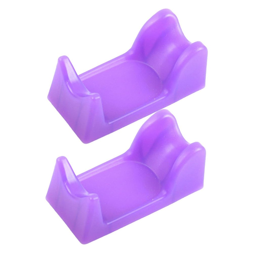FOYTOKI 2pcs Electric Polisher Handle Rack for Nail Art Desktop Storage Stand Practical Nail Drill Holder for Manicure Tidy Organizer Random