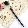 2051 Eyelash Eyebrow Brush Comb Wooden Handle Double Extension Metal Steel Makeup view 3