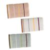 ETHZZLE 3pcs Cotton Facial Towels Soft and Absorbent Washcloths for Home Bathroom Use Quick-Dry Skin-Friendly Neutral Colors view 1