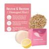 Alice Cares Restore & Shine Shampoo Bar for Dry, Damaged & Color-Treated Hair  with Panthenol, Oat Kernel Flour & Moringa Oil  Strengthening & Repairing  Zero Waste, Travel-Friendly view 2