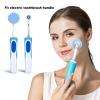 Cleansing Brush Replacement Head, Electric Silicone Face Scrubber Replacement Head for Exfoliating Skin Care view 4