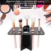 Brush Drying Holder, 26 Hole Makeup Brush Air Drying Brush Holder Cosmetic Brush Drying Rack view 4