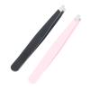 2 Piece Set Tweezers for Hair Women Flat End Tweezers for Hair Women Stainless Steel Eyebrow Tweezers Hair Removal Clips Makeup Tool view 1