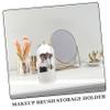 Anneome 360degree Makeup Brush Holder Cosmetic Tools Organizer Rotating Makeup Brush Storage Container view 4