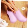 IWOWHERO 4pairs Silicone Socks for Women Moisturizing Spa Socks Foot Care Liner view 3