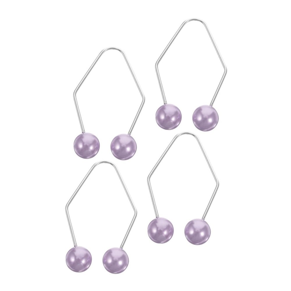 Gogogmee 2pairs Dimple Maker for Cheeks Face Exerciser Trainer Lightweight Facial Dimple Clip for Beautiful Smile Convenient Cheek Training Tool Purple
