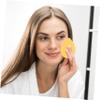 SOESFOUFU 4pcs Face Exfoliator Sponges Makeup Remover Facial Sponges for Face Cleansing view 2