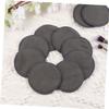 FOMIYES 10pcs Bamboo Charcoal Makeup Remover Pads for Face Cleansing Pads Powder Puff Reusable Gentle Makeup Removal Rounds view 4