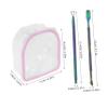 Beatifufu 1set Nail Soaking Bowls for Manicure Dual Layer Nail Art Supply for Cuticle Softening and Treatments for and Care view 4