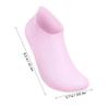 Beatifufu 4pairs Moisturizing Gel Socks Women Fuzzy Socks Foot Care Moisturizing for Women view 2