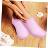 Beatifufu 4pairs Moisturizing Gel Socks Women Fuzzy Socks Foot Care Moisturizing for Women view 3