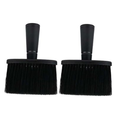 Baluue 2pcs Ergonomic Handle Barber Neck Duster Brush Hair Styling Cleaning Tool