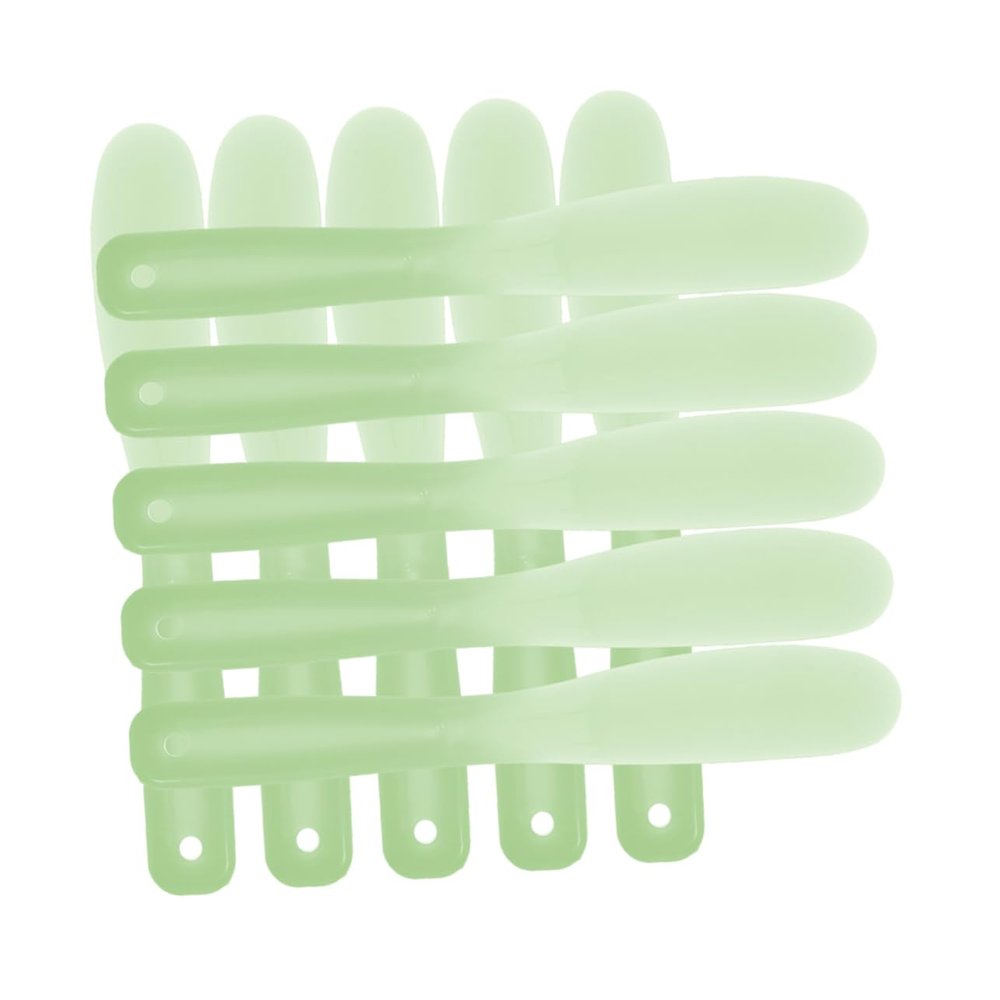Didiseaon 20pcs Makeup Mixing Spatulas Silicone Stirring Tools for Foundation Multifunctional Face Mixing Tools Smooth Surface Professional Beauty Salon Use
