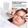 Gogogmee Airtight Lash Glue Storage Jar for Eyelash Extensions Glue Container Sealant Organizer Suitable for Nail and False Eyelash Adhesives Compact Lightweight Design for Travel and Home Use view 4
