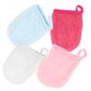 Baluue 12pcs Microfiber Gloves for Face Skin Exfoliator Overnight Lotion Gloves Reusable Cleaning Mitts for Makeup Removal Facial Cleaning Supplies view 4