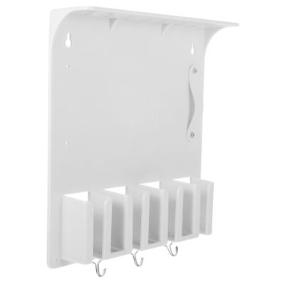 FRCOLOR Hair Tools Organizer Wall Mount Rack for Men Barber Hair Clipper Holder