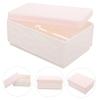 Anneome Plastic Storage Boxes Lids Makeup Brush Cosmetics Organizer Small Storage Container for Office Home Dorm view 4
