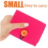 FOMIYES Pouch for Storage Compact Organizer Bag for Bottles Felt Material for Travel and Daily Use view 3