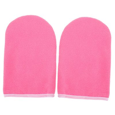 minkissy Paraffin Wax Gloves for Hand Thermal Mitts with Hook Loop Closure Insulated for Enhanced Warmth and Comfort