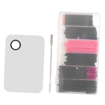 Didiseaon 1set Eyelash Brush Applicators Eyebrow Wands Portable Makeup Tool Kit for Eyeliner Mascara Lip Applications for Women and Makeup Enthusiasts
