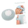 TOVINANNA Bath Shower Brush Suction Cup Exfoliating Body Scrubber for Adults Compact Design for Comfortable to Hold for Back Cleansing Light Blue view 2