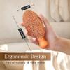 Facn Pumice Stone for Feet Callus Remover - Terra-Cotta Foot Scrubber with 2 Sides, 100% Pure Natural Foot Pumice Stone, Pedicure Pumice Stone Scrubber, Foot Exfoliator, Removes Calluses & Dead Skin view 4