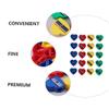 TEHAUX 60pcs Heart Shape Eyebrow Pencil Sharpeners Single Hole Makeup Tool for Brow Pencils Compact and Lightweight Design for Easy Use Travel and Daily Makeup Routine view 4
