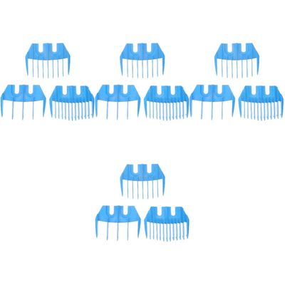 balacoo 12pcs Lightweight Sheep Shear Protective Guide Plastic Clipper Guide Attachment for Grooming Clippers