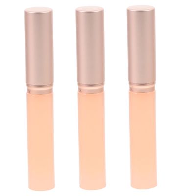 FRCOLOR 3pcs Silicone Lip Brush Applicator Comfortable Lipstick Lip Mask Makeup Tool Lid Soft Even Application for Gloss Balm for Home Travel