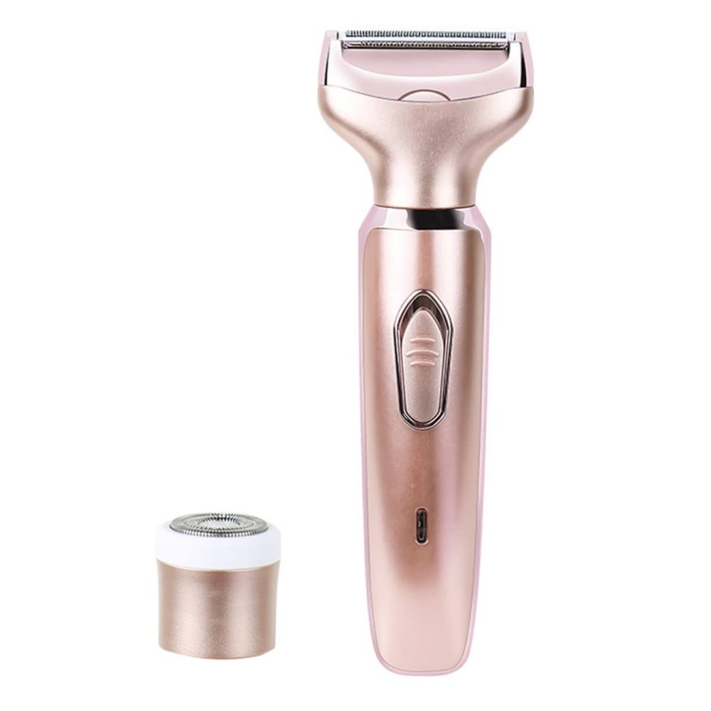 FRCOLOR Removal Device for Women Rechargeable Washable Painless Hair Remover Shaped Head for Smooth Skin Portable and Compact Use