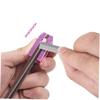 FRCOLOR Tool Makeup Pencil Sharpening Slot Eyebrow Pencil Sharpen Sides Design Plastic view 3