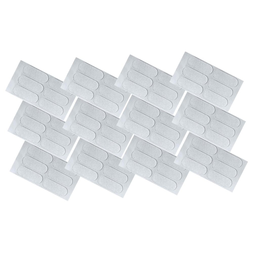 SKISUNO 12sheets Transparent Silicone Ear Corrector Tape for Discreet Ear Support Reducing Protrusion Sweat-Resistant Easy Application for Makeup Daily Use