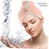 Baluue Women Microfiber Hair Drying Wrap Towel Ultra Absorbent Shower Cap for Quick Drying Lightweight Hair Turban for Home and Travel Reduces Split Ends view 4