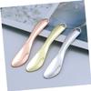 Baluue 5pcs Skincare Spatulas for Face Cream Makeup Lotion Scoop Beauty Scoop Eye Spoon Makeup Spoons Portable and Lightweight view 4