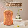 Facn Pumice Stone for Feet Callus Remover - Terra-Cotta Foot Scrubber with 2 Sides, 100% Pure Natural Foot Pumice Stone, Pedicure Pumice Stone Scrubber, Foot Exfoliator, Removes Calluses & Dead Skin view 2