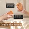 Facn Pumice Stone for Feet Callus Remover - Terra-Cotta Foot Scrubber with 2 Sides, 100% Pure Natural Foot Pumice Stone, Pedicure Pumice Stone Scrubber, Foot Exfoliator, Removes Calluses & Dead Skin view 3