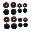 MERRYHAPY 2sets French Hair Bun Maker Bun Donut Hair Shaper Kit Holder for Women 8pcs*2 view 1