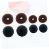 MERRYHAPY 2sets French Hair Bun Maker Bun Donut Hair Shaper Kit Holder for Women 8pcs*2 view 3